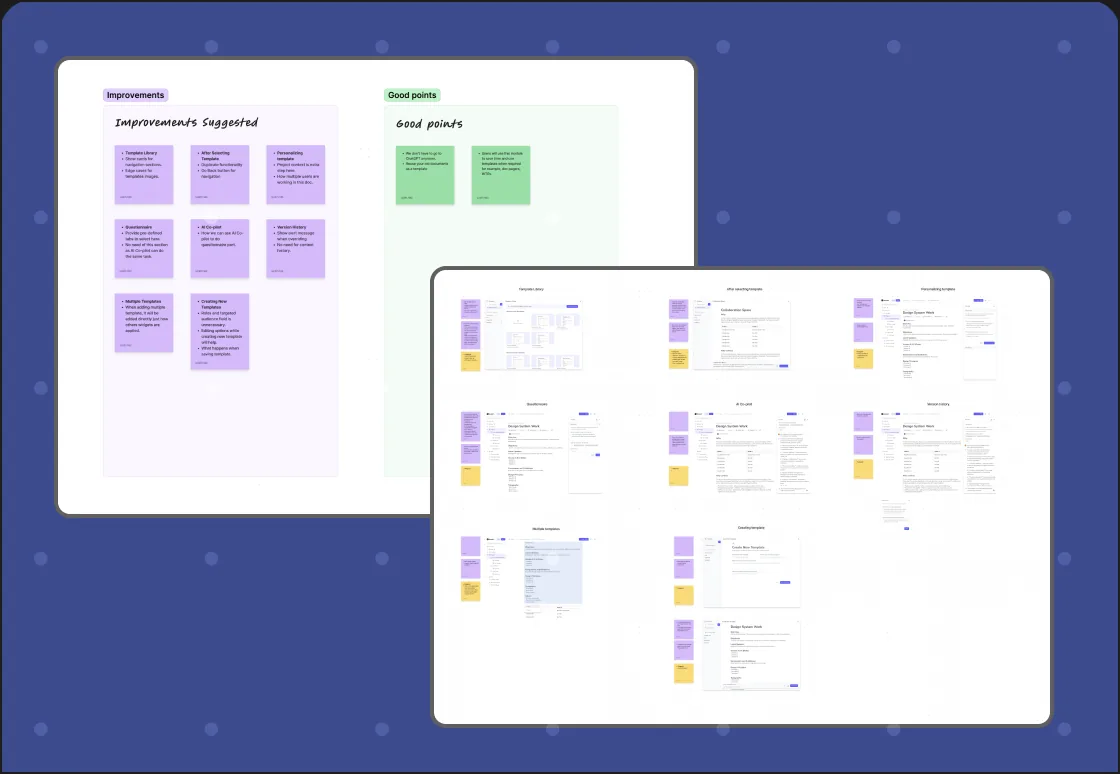 Research and definition boards